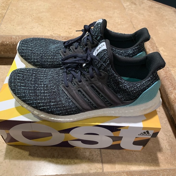 Adidas Ultra Boost Parley 4.0 Men’s Size 10 CG3673 - Picture 2 of 7